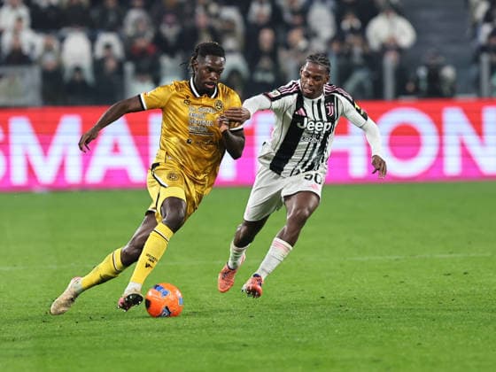 Juventus FC v Udinese Calcio - Coppa Italia Oumar Solet participates in the Coppa Italia-Frecciarossa 2025-2026 match between Juventus and Udinese in Torino, Italy, on December 2, 2025. Torino Italy  Copyright: xLorisxRosellix originalFilename:roselli-juventus251202_np5WV.jpg