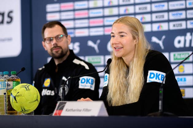 Handball, Women, World Championship, National Team Germany, Press conference