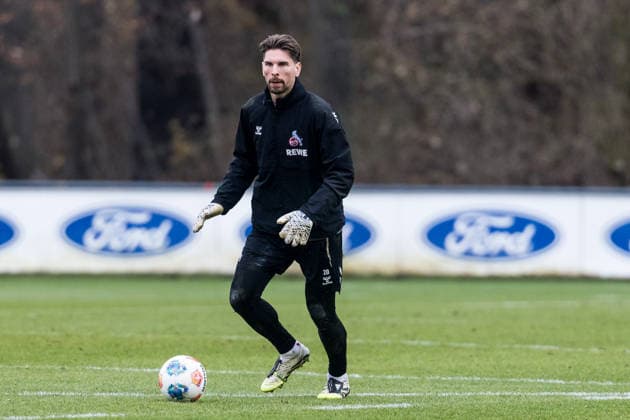 1 Soccer Bundesliga training 1 FC Köln 03 12 2025 Ron Robert Zieler 1 FC Köln, 20 with ball 1 Soccer Bundesliga training 1 FC Köln Geissbockheim, 03 12 2025 Copyright: xBEAUTIFULxSPORTS Wunderlx