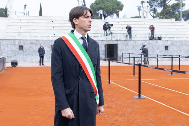 Alessandro Onorato during Nicola Pietrangeli s funeral chapel in Rome  Copyright: xMatteoxNardonex xipa-agency.netx xMatteoxNardonex IPA_Agency_IPA68674581