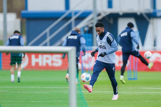 03 12 2025, Football, Season 2025 2026, 2 Bundesliga, Training FC Schalke 04, Moussa Sylla FC Schalke 04 , Gelsenkirchen Training ground FC Schalke 04 NRW Germany xRHR PHOTO DEx Copyright: EWERT RHR-FOTOx RHR-FOTO DE