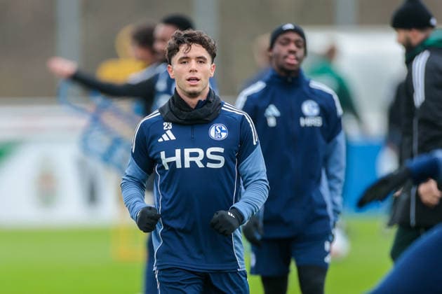 03 12 2025, Football, Season 2025 2026, 2 Bundesliga, Training FC Schalke 04, Soufiane El Faouzi FC Schalke 04 , Gelsenkirchen Training ground FC Schalke 04 NRW Germany xRHR PHOTO DEx Copyright: EWERT RHR-FOTOx RHR-FOTO DE