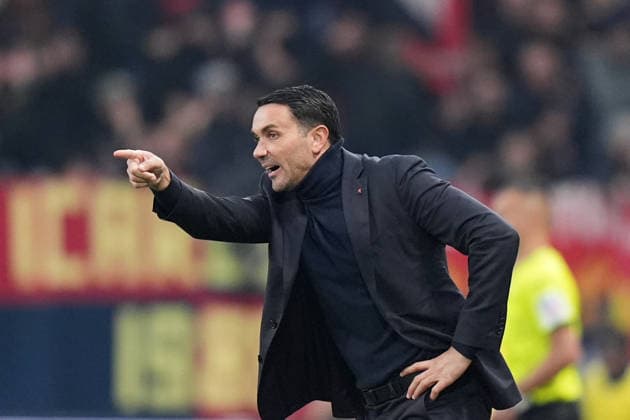 Atalanta™s head coach Raffaele Palladino during the Frecciarossa Italian Cup 2025 2026 soccer match between Atalanta and Genoa at New Balance Arena in Bergamo , North Italy , Wednesday , December 03 , 2025. - Soccer  Copyright: xSpada LaPressex