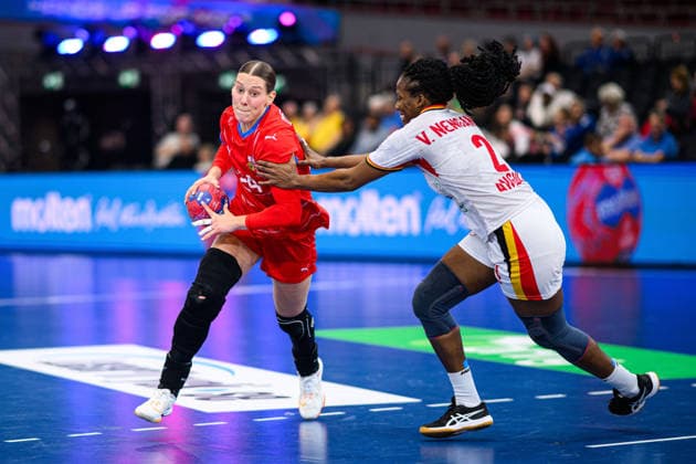 DORTMUND, GERMANY - 3 DECEMBER, 2025: Desortova Eliska - Women s Handball World Championship, WM, Weltmeisterschaft 2025 at Westfallenhalle.  Copyright: xVitaliixKliuievx