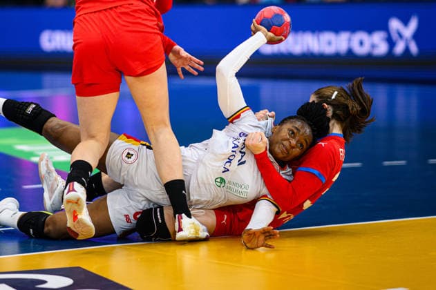 DORTMUND, GERMANY - 3 DECEMBER, 2025: Paulo Helena Gilda Simao - Women s Handball World Championship, WM, Weltmeisterschaft 2025 at Westfallenhalle.  Copyright: xVitaliixKliuievx