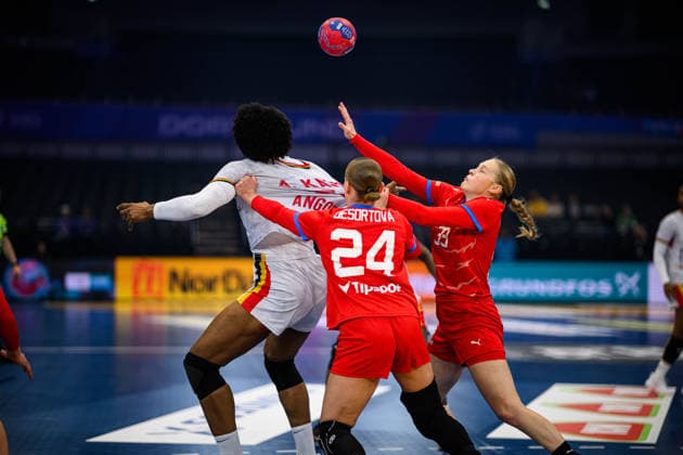 DORTMUND, GERMANY - 3 DECEMBER, 2025: - Women s Handball World Championship, WM, Weltmeisterschaft 2025 at Westfallenhalle.  Copyright: xVitaliixKliuievx