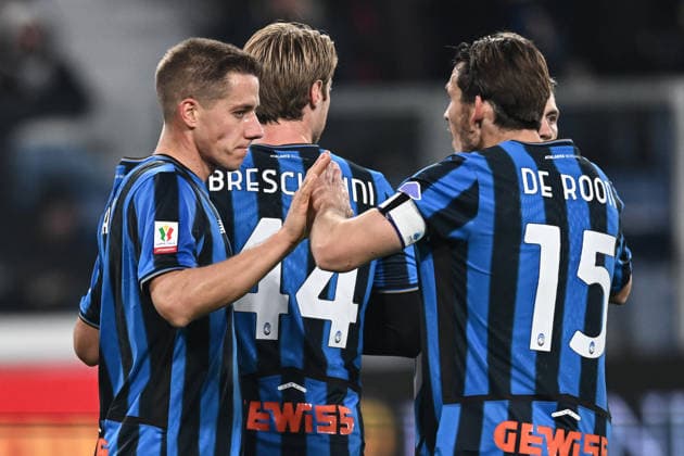 Db Bergamo 03 12 2025 - Coppa Italia Atalanta-Genoa foto Daniele Buffa Image nella foto: esultanza gol Mario Pasalic 