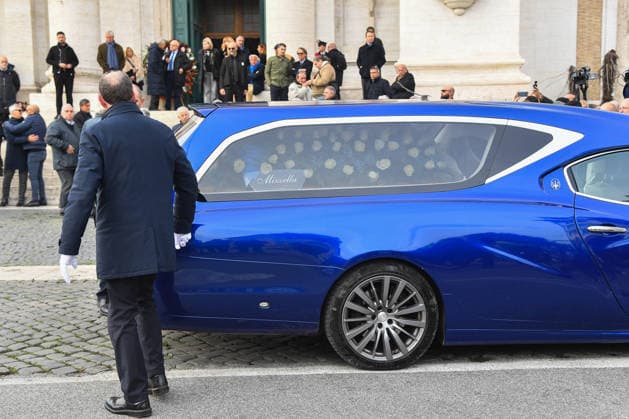 ROME, Funeral of Nicola Pietrangeli. Pictured: the arrival of the coffin.  Copyright: xD ANGELO LANDIx xipa-agency.netx xDxAngelo Landix IPA_Agency_IPA68685750