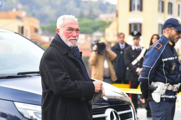ROME, Funeral of Nicola Pietrangeli. In the photo: his son Marco Pietrangeli.  Copyright: xD ANGELO LANDIx xipa-agency.netx xDxAngelo Landix IPA_Agency_IPA68686123