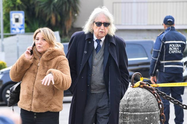 ROME, Funeral of Nicola Pietrangeli. In the photo: Enrico Vanzina  Copyright: xD ANGELO LANDIx xipa-agency.netx xDxAngelo Landix IPA_Agency_IPA68686336