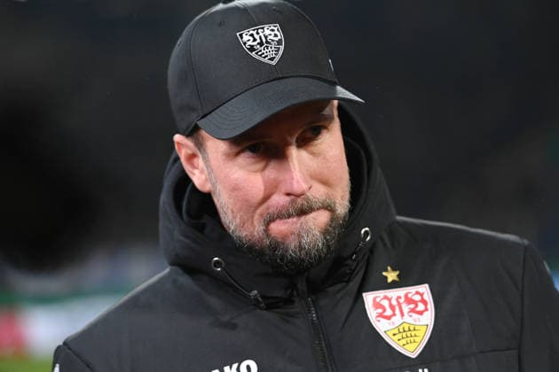 Coach Sebastian HOENESS, Hoeneß S Portraet, Portrait, Portrait, Cropped single image, Single motif, Football, DFB Pokal, Round of 16, VfL Bochum BO VfB Stuttgart S am 03 12 2025, Vonovia Ruhrstadion Bochum Germany DFL regulations prohibit any use of photographs as image sequences and or quasi video Â