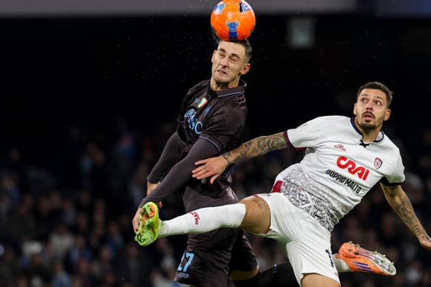 Football, Coppa Italia, SSC Napoli - Cagliari Calcio