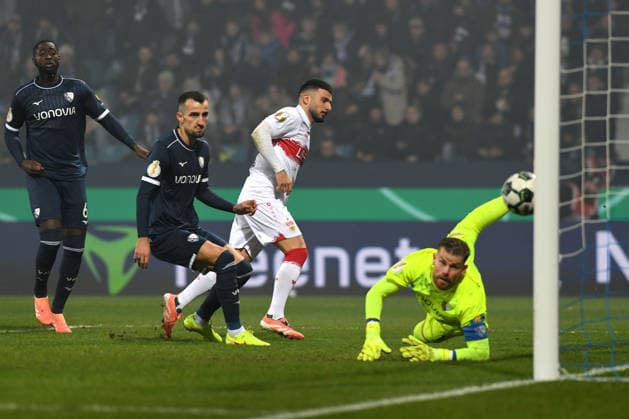 Deniz Undav (VfB Stuttgart) Tor zum 0:2 waehrend des DFB-Pokal Spiels zwischen VfL Bochum v VfB Stuttgart, Vovovia-Ruhrstadion am 03. December 2025 in Bochum, Deutschland. (Foto von Ralf Treese DeFodi Images) +++ Deniz Undav (VfB Stuttgart) scores his team™s second goal during the DFB-Pokal match between VfL Bochum v VfB Stuttgart at Vonovia-Ruhrstadion on December 3, 2025 in Bochum, Germany. (Photo by Ralf Treese DeFodi Images) (Photo by Ralf Treese DeFodi Images)