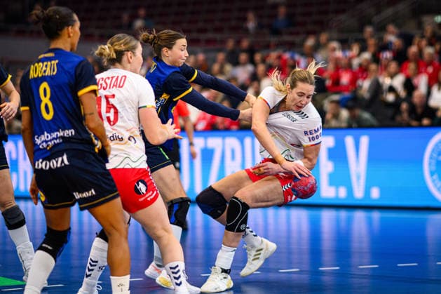 DORTMUND, GERMANY - 3 DECEMBER, 2025: Breistol Kristine - Women s Handball World Championship, WM, Weltmeisterschaft 2025 Norway vs Sweden at Westfallenhalle.  Copyright: xVitaliixKliuievx