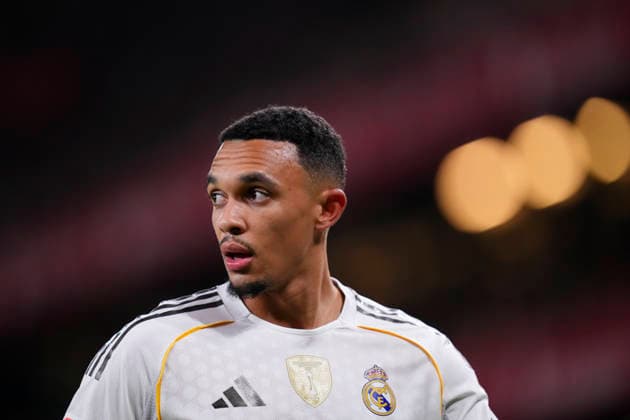 Athletic Club v Real Madrid CF - LaLiga EA Sports Trent Alexander-Arnold right-back of Real Madrid and England during the La Liga EA Sports match between Athletic Club and Real Madrid CF at Estadio de San Mames on December 3, 2025 in Bilbao, Spain. Bilbao Basque Country Spain  Copyright: xJosexBretonx originalFilename:bretonhernandez-athletic251203_npFKJ.jpg