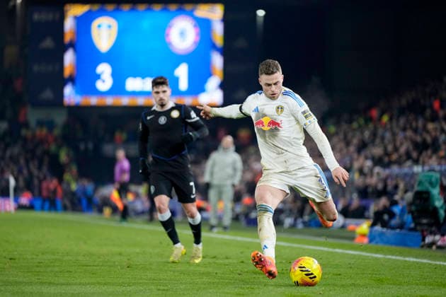 Leeds United v Chelsea FC, Leeds, UK - 3 Dec 2025 Gabriel Gudmundsson of Leeds United during the Premier League match between Leeds United and Chelsea FC at Elland Road, Burnley on 3 December 2025 ( Leeds Elland Road Leeds England Copyright: xHarryxCornish PPAUKx PPA-233788