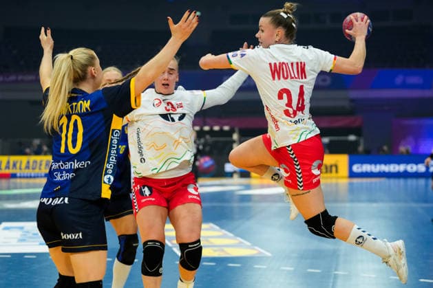 Women s Handball World Championship 2025 Norway Sweden Dortmund, Germany 20251203 Norway s Anniken Wollik during the intermediate round of the Women s Handball World Championship between Norway and Sweden in Westfalenhalle Photo Beate Oma Dahle NTB Dortmund Germany EDITORIAL USE ONLY RESTRICTED USE FOR BETTING COMPANIES  Copyright: xBeatexOmaxDahlex xNTBx