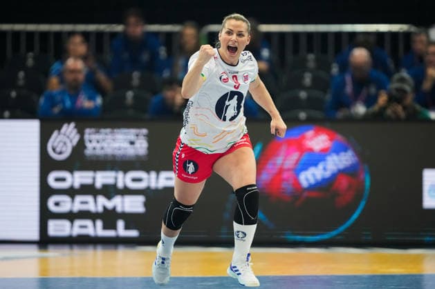 Women s Handball World Championship 2025 Norway Sweden Dortmund, Germany 20251203 Norway s Nora Mork during the intermediate round of the Women s Handball World Championship between Norway and Sweden in Westfalenhalle Photo Beate Oma Dahle NTB Dortmund Germany EDITORIAL USE ONLY RESTRICTED USE FOR BETTING COMPANIES  Copyright: xBeatexOmaxDahlex xNTBx