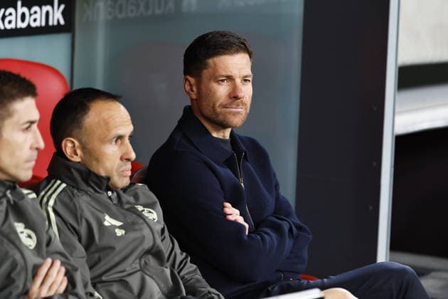 Xabi Alonso (Real), DECEMBER 3, 2025 - Football Soccer : Spanish La Liga EASports match between Athletic Club de Bilbao - Real Madrid CF at the Estadio San Mames in Bilbao, Spain. Noxthirdxpartyxsales  aflo_312415377