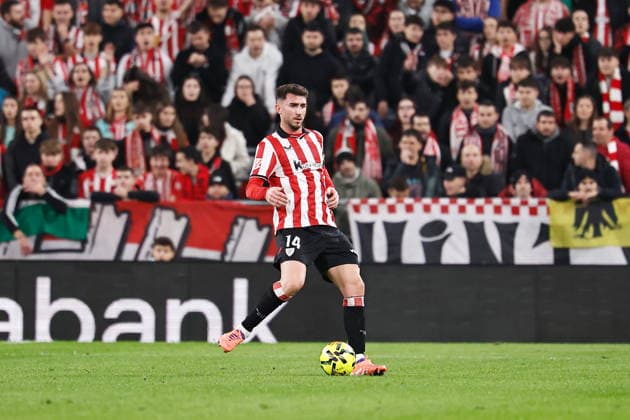 Aymeric Laporte (Bilbao), DECEMBER 3, 2025 - Football Soccer : Spanish La Liga EASports match between Athletic Club de Bilbao - Real Madrid CF at the Estadio San Mames in Bilbao, Spain. Noxthirdxpartyxsales  aflo_312415624