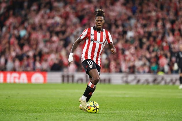 Nico Willias (Bilbao), DECEMBER 3, 2025 - Football Soccer : Spanish La Liga EASports match between Athletic Club de Bilbao - Real Madrid CF at the Estadio San Mames in Bilbao, Spain. Noxthirdxpartyxsales  aflo_312415658