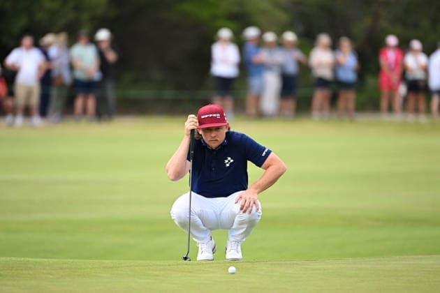 GOLF AUSTRALIAN OPEN, Cam Smith of Australia in round one of the Australian Open Golf tournament at the Royal Melbourne Golf Club in Melbourne, Thursday, December 4, 2025. ( NO ARCHIVING, EDITORIAL USE ONLY MELBOURNE VICTORIA AUSTRALIA  Copyright: xJAMESxROSSx 20251204190532008975