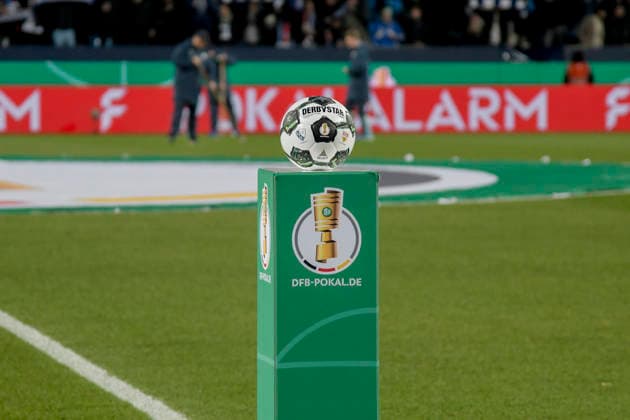 DFB Pokal Feature Symbol Symbol Photo Characteristic Detail 03 12 2025 Football VfL Bochum vs VfB Stuttgart, Vonovia Ruhrstadion, Bochum, DFB DFL REGULATIONS PROHIBIT ANY USE OF PHOTOGRAPHS AS IMAGE SEQUENCES AND OR QUASI VIDEO Copyright: xpepphotox xHorstxMauelshagenx pep00321, pep_20251203_hm_224092