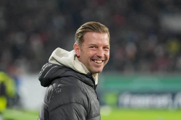 Florian Kohfeldt SV Darmstadt 98, Head Coach , Soccer, Round of 16, DFB Pokal, 2025 26, SC Freiburg vs SV Darmstadt 98, 03 12 2025, Europa Park Stadion, Freiburg, Germany DFB REGULATIONS PROHIBIT ANY USE OF PHOTOGRAPHS AS IMAGE SEQUENCES AND OR QUASI VIDEO Freiburg Europa Park Stadion Baden Württemberg Germany Copyright: xArnexAmbergx