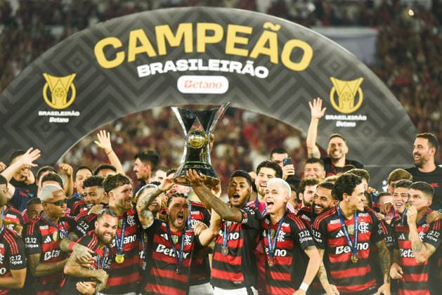 Football, Brasileirao, Winner Flamengo Rio de Janeiro