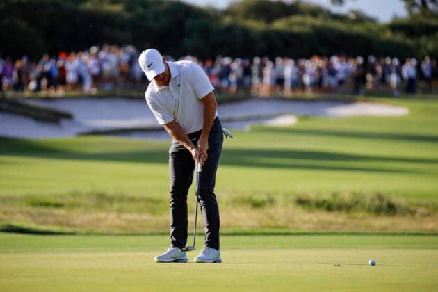 December 4, 2025, Melbourne, Victoria State, Australia: Northern Ireland s Rory McIlroy seen in action during round one of the Australian Open Golf tournament. The men™s Australian Open tees off at Royal Melbourne featuring leading local and international golfers competing for one of Australia™s top titles. Melbourne Australia - ZUMAs197 20251204_aaa_s197_010 Copyright: xYexMyoxKhantx