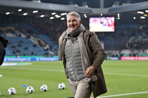 Bastian Schweinsteiger ARD Sportschau Expert 03 12 2025, Football DFB Pokal, Season 2025 2026, Round of 16, VfL Bochum VfB Stuttgart 0 2 DFB regulations prohibit any use of photographs as image sequences and or quasi video Bochum Vonovia Ruhrstadion Nordrhein Westfalen Germany Team2