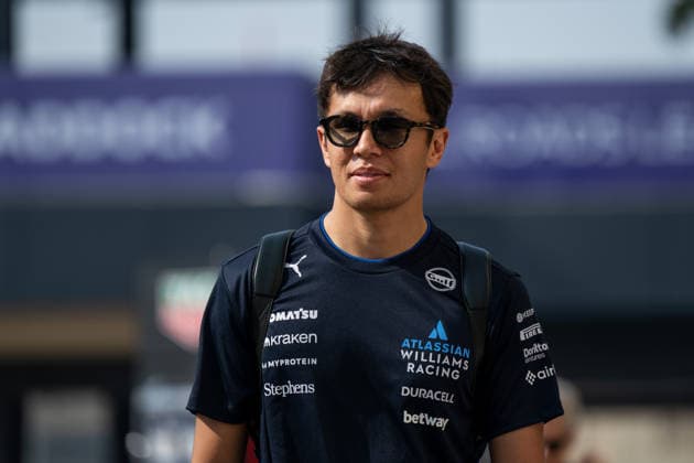 Alexander Albon Atlassian Williams Racing, Thailand, 23 , UAE, Formula 1 World Championship, Abu Dhabi Grand Prix, Yas Marina Circuit, Media Day, 04 12 2025 UAE, Formula 1 World Championship, Abu Dhabi Grand Prix, Yas Marina Circuit, Media Day, 04 12 2025 Yas Marina Island Copyright: xEibner-Pressefoto Memmlerx EP_MMR