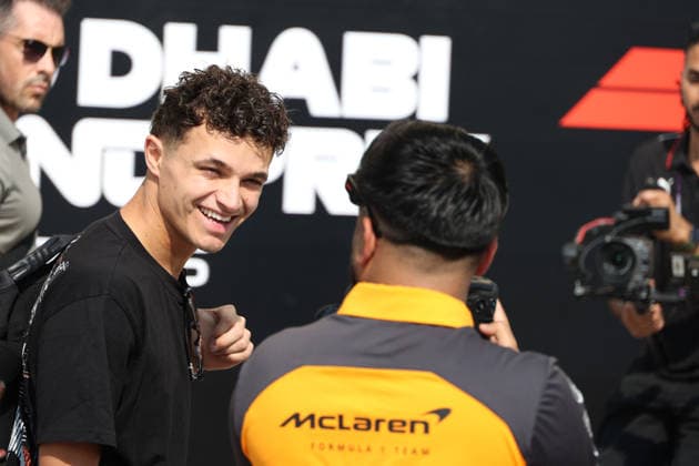 Formula 1 Etihad Airways Abu Dhabi Grand Prix 2025 04 12 2025, Yas Marina Circuit, Abu Dhabi, Formula 1 Etihad Airways Abu Dhabi Grand Prix 2025 , in the picture Lando Norris GBR , McLaren F1 Team nordphotoxGmbHx xBratic nph00250