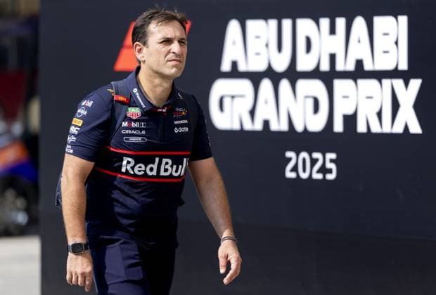 ABU DHABI Pierre WachÃ , technical director of Red Bull Racing, arrives at the Yas Marina Circuit ahead of the Abu Dhabi Grand Prix. ANP SANDER KONING xVIxANPxSportx xxANPxIVx 543849605 originalFilename: 543849605.jpg