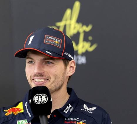 ABU DHABI - Max Verstappen (Red Bull Racing) during a press conference, PK, Pressekonferenz at the Yas Marina Circuit ahead of the Abu Dhabi Grand Prix. ANP SANDER KONING xVIxANPxSportx xxANPxIVx 543853479 originalFilename: 543853479.jpg