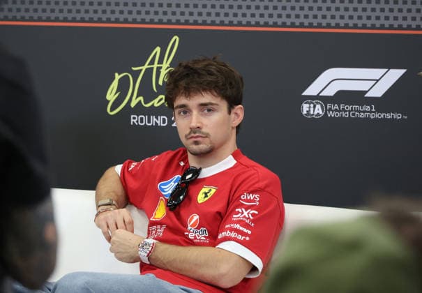 04 12 2025, Yas Marina Circuit, Abu Dhabi, Formula 1 Etihad Airways Abu Dhabi Grand Prix 2025 , in the picture Charles Leclerc MCO , Scuderia Ferrari HP Photo by Alessandro Martellotta Hasan Bratic DeFodi Images