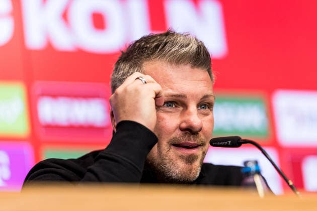 COLOGNE, GERMANY - DECEMBER 04: Lukas Kwasniok (Head Coach 1. FC Koeln) during the pre game press conference, PK, Pressekonferenz before the 1. Bundesliga match between 1. FC Koeln and FC St. Pauli at RheinEnergiestadion on December 04, 2025 in Cologne, Germany. North Rhine Westphalia Germany Copyright: xBEAUTIFULxSPORTS Wunderlx