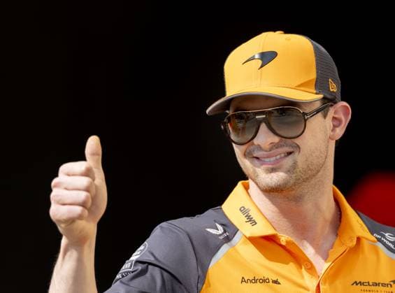 ABU DHABI Patricio (Pato) O Ward (McLaren reserve driver) arrives at the Yas Marina Circuit ahead of the Abu Dhabi Grand Prix. ANP SANDER KONING xVIxANPxSportx xxANPxIVx 543859291 originalFilename: 543859291.jpg