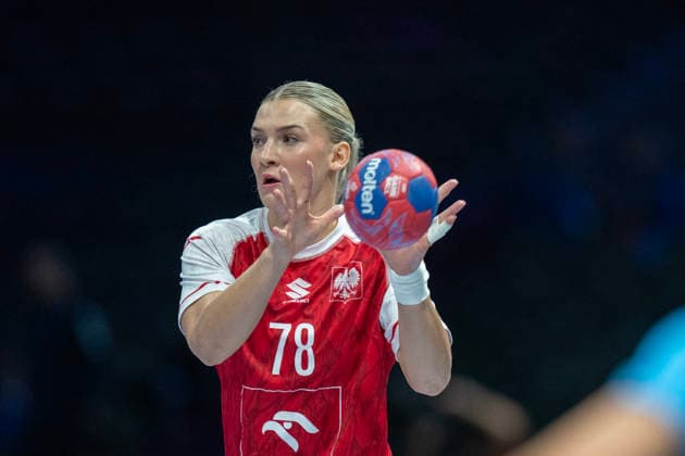 2025-12-04 Poland vs Argentina ROTTERDAM, NETHERLANDS - DECEMBER 4: Paulina Uscinowicz of Poland during the IHF Worldchampionship 2025 match for women, between Poland and Argentina at Ahoy on December 4, 2025 in Rotterdam, Netherlands. Rotterdam Ahoy Netherlands Content not available for redistribution in The Netherlands directly or indirectly through any third parties. Copyright: xHenkxSeppenx