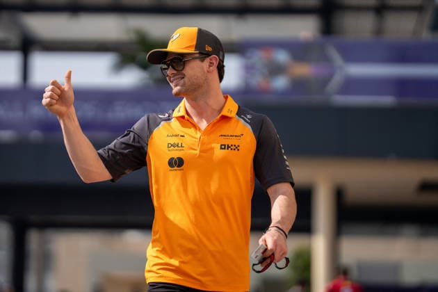 Abu Dhabi Grand Prix 2025 - Previews Pato O’Ward (USA) of McLaren Racing on Thursday (Media day) during the Formula 1 Etihad Airways Abu Dhabi Grand Prix 2025 at the Yas Marina Circuit on December 4, 2025 . Photo by Photo by Antoine Lapeyre ABACAPRESS.COM Abu Dhabi United Arab Emirates  Copyright: xLapeyrexAntoine ABACAx