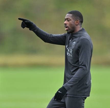 Paris Saint-Germain media day at the PSG Campus POISSY, FRANCE - DECEMBER 04: Player of Paris Saint-Germain Ousmane Dembele in action during a training session on media day at the PSG Campus in Poissy, west of Paris, France on December 04, 2025. Mustafa Yalcin Anadolu Poissy France. Editorial use only. Please get in touch for any other usage.  Copyright: x2025xAnadoluxMustafaxYalcinx