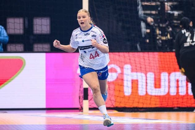 DORTMUND, GERMANY - 4 DECEMBER, 2025: Anna Elisabeth Halsdottir Weyhe - Women s Handball World Championship, WM, Weltmeisterschaft 2025 Serbia vs Faroe Islands at Westfallenhalle.  Copyright: xVitaliixKliuievx