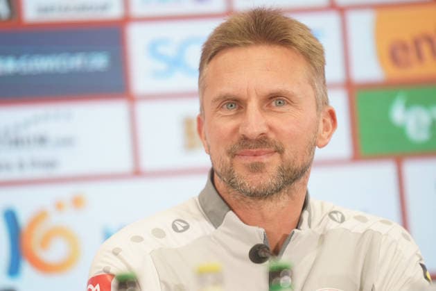 BENJAMIN HOFFMANN PRESS CONFERENCE 1 FSV MAINZ 05 MAINZ