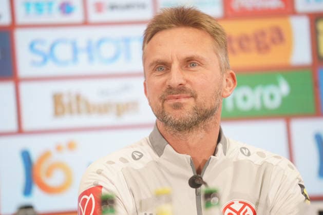 Football, 1st BL, 1. FSV Mainz 05, Press conference
