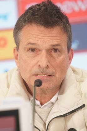 CHRISTIAN HEIDEL PRESS CONFERENCE 1 FSV MAINZ 05 MAINZ