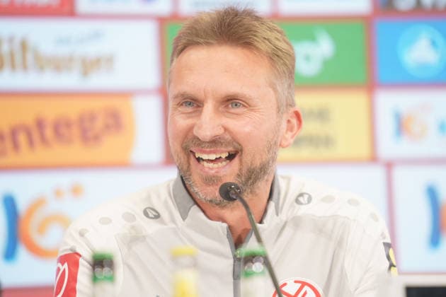BENJAMIN HOFFMANN PRESS CONFERENCE 1 FSV MAINZ 05 MAINZ