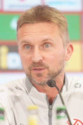 BENJAMIN HOFFMANN PRESS CONFERENCE 1 FSV MAINZ 05 MAINZ