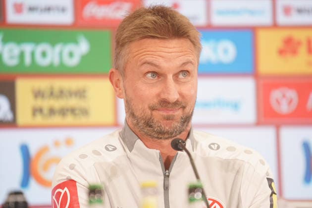 BENJAMIN HOFFMANN PRESS CONFERENCE 1 FSV MAINZ 05 MAINZ