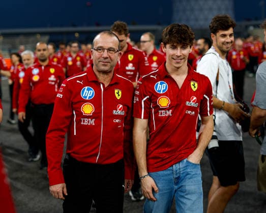 F1 - ABU DHABI GRAND PRIX 2025 LECLERC Arthur (mco), Scuderia Ferrari SF-25, portrait during the 2025 Formula 1 Abu Dhabi Grand Prix, 24th round of the 2025 FIA Formula One World Championship, WM, Weltmeisterschaft from December 05 to 07, 2025 on the Yas Marina Circuit, in Abu Dhabi, United Arab Emirates - Abu DhabiUnited Arab Emirates  Copyright: xDPPIx