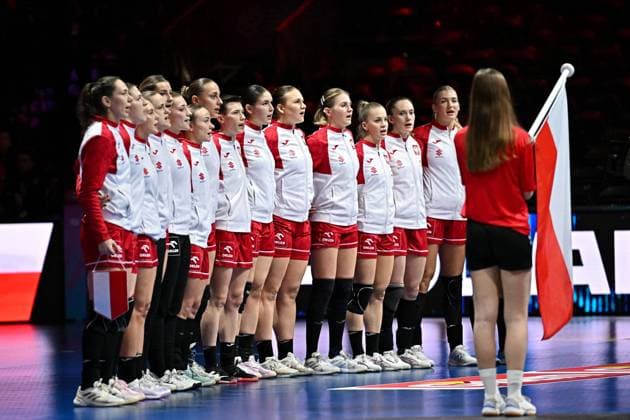 2025.12.04 Rotterdam pilka reczna kobiet Mistrzostwa Swiata Argentyna - Polska N z widok ilustracja zdjecie ilustracyjne zdjecia stockowe hymny Foto Lukasz Laskowski PressFocus 2025.12.04 Rotterdam IHF WomenÕs Handball World Championship, WM, Weltmeisterschaft Argentina v Poland widok ilustracja zdjecie ilustracyjne zdjecia stockowe hymny Credit: Lukasz Laskowski PressFocus NEWSPIX.PL --- newspix.pl 